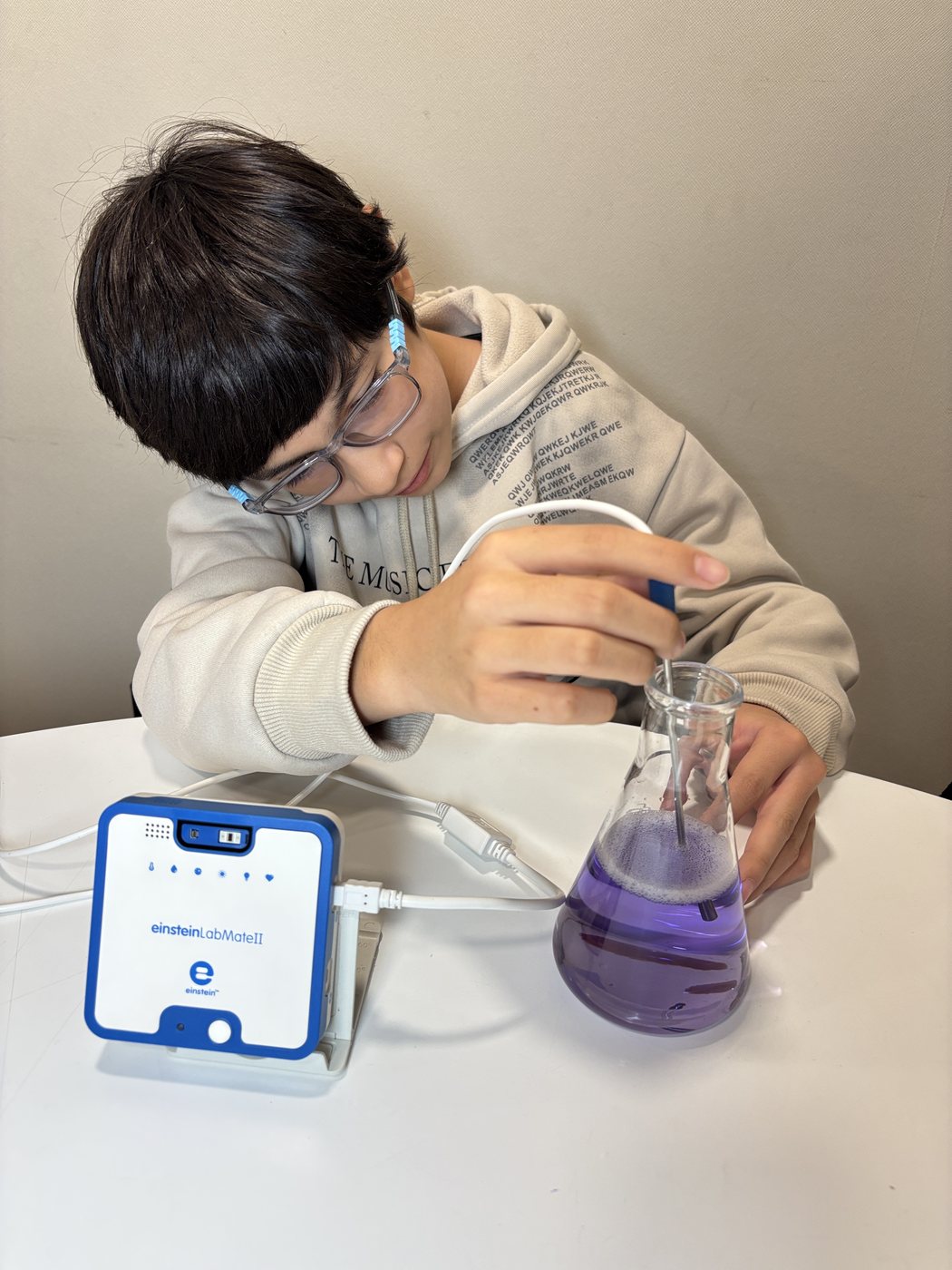 Experimentación con sensores y datalogger en el aula