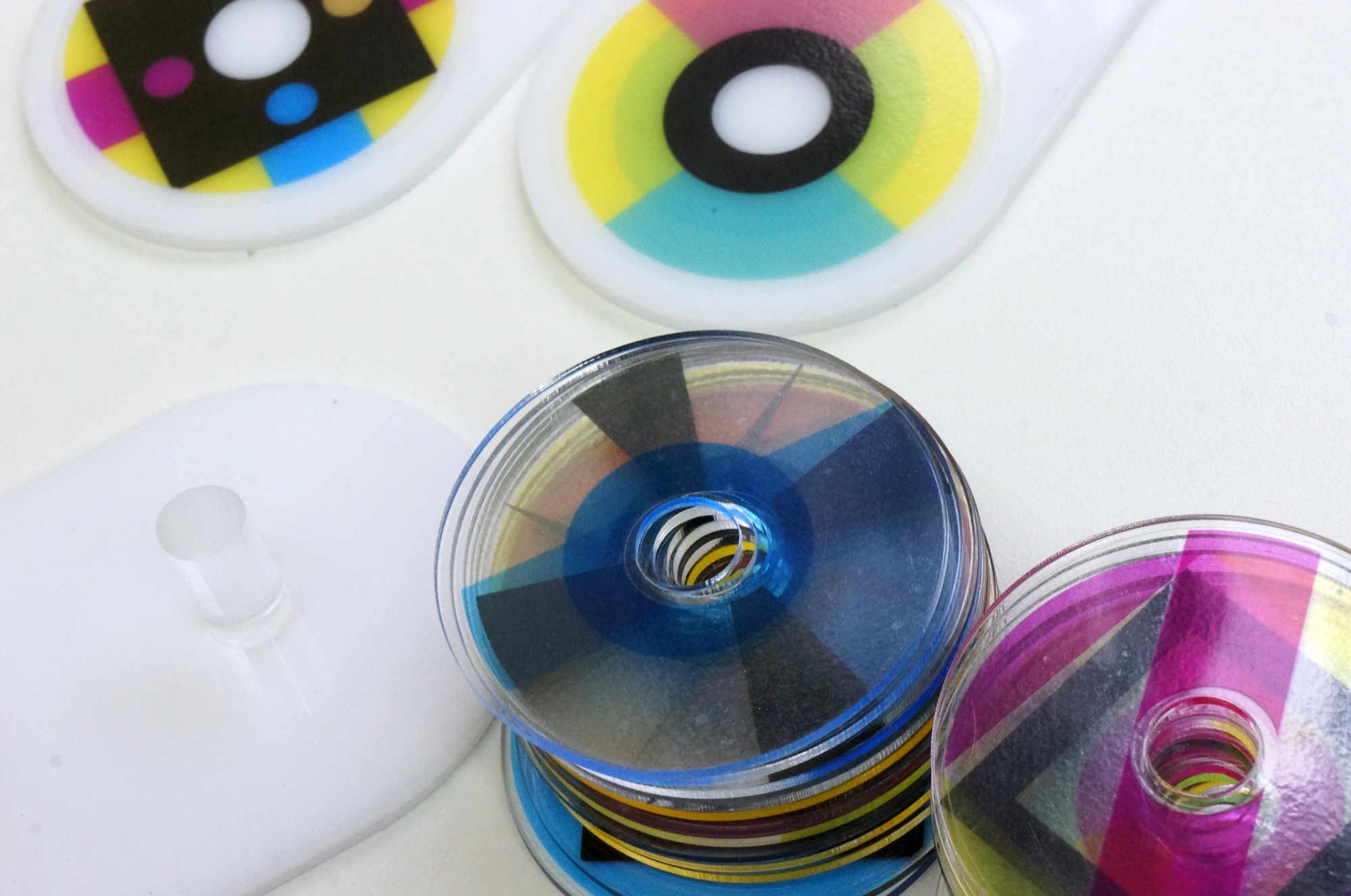 Discos manipulables para fracciones